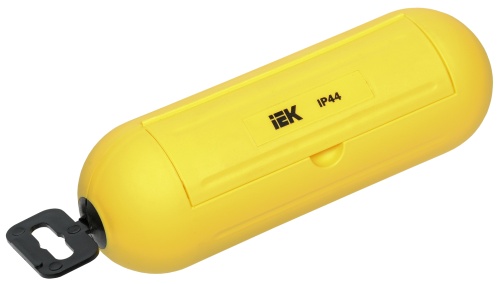 Бокс для защиты кабельного соединения IP44 желтый | код WBX10-44-K05 | IEK